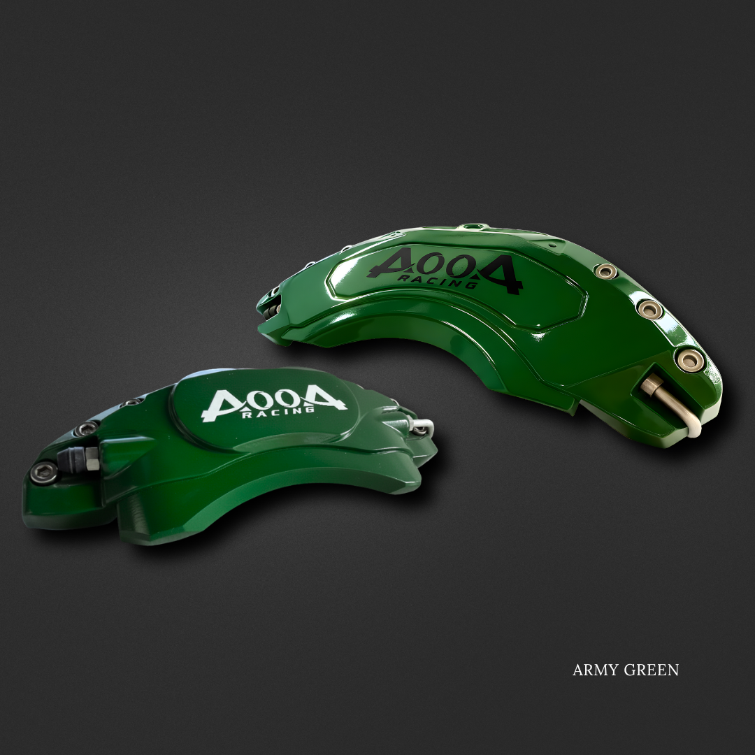 AOOA Aluminum Alloy Brake Caliper Cover Army Green