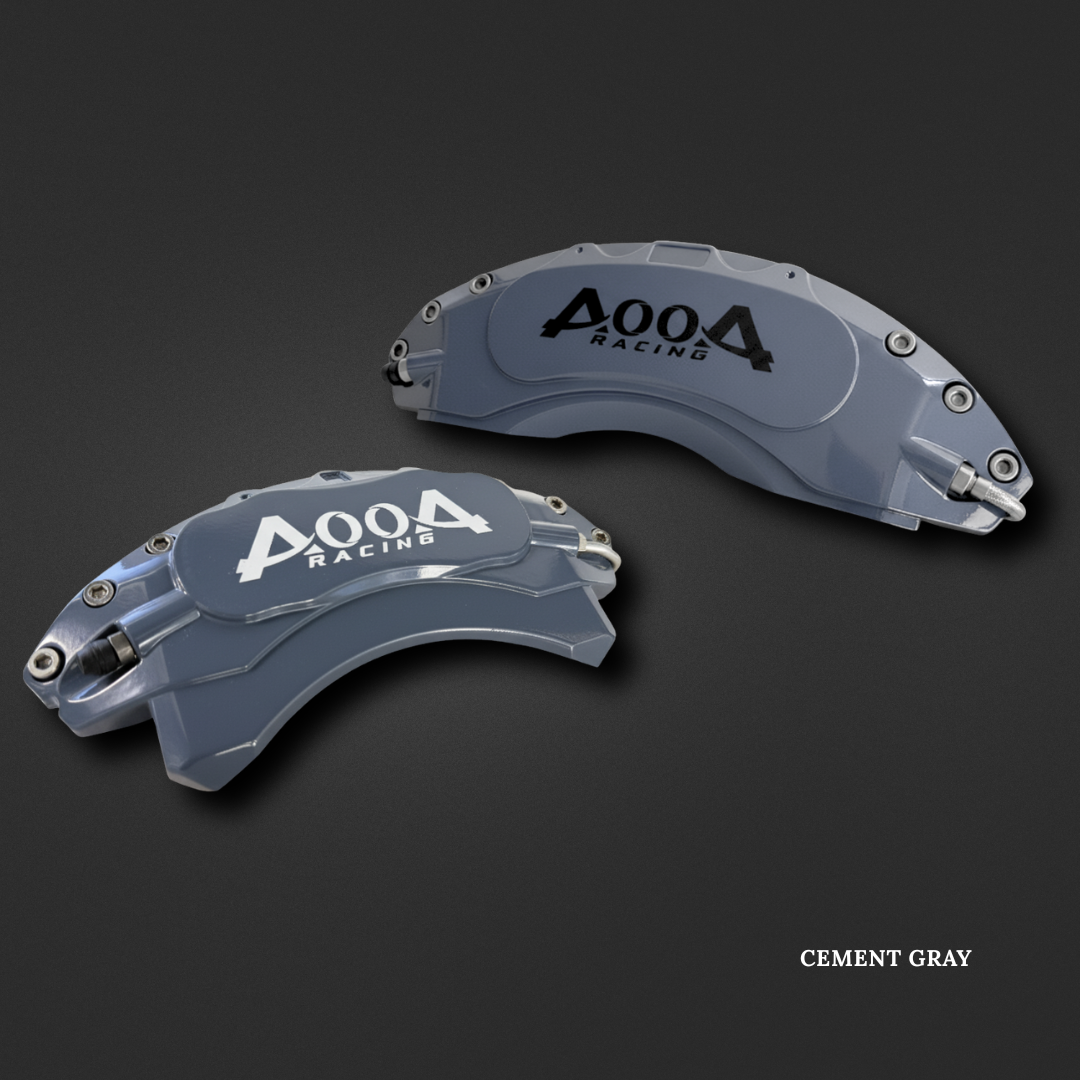 AOOA Aluminum Alloy Brake Caliper Cover Cement Gray