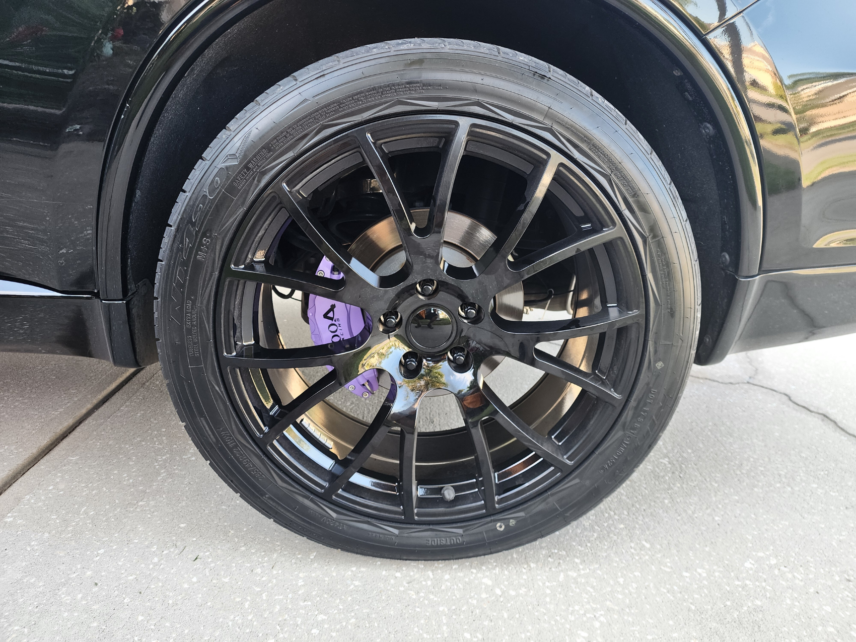 AOOA Aluminum Brake Caliper Cover on Dodge