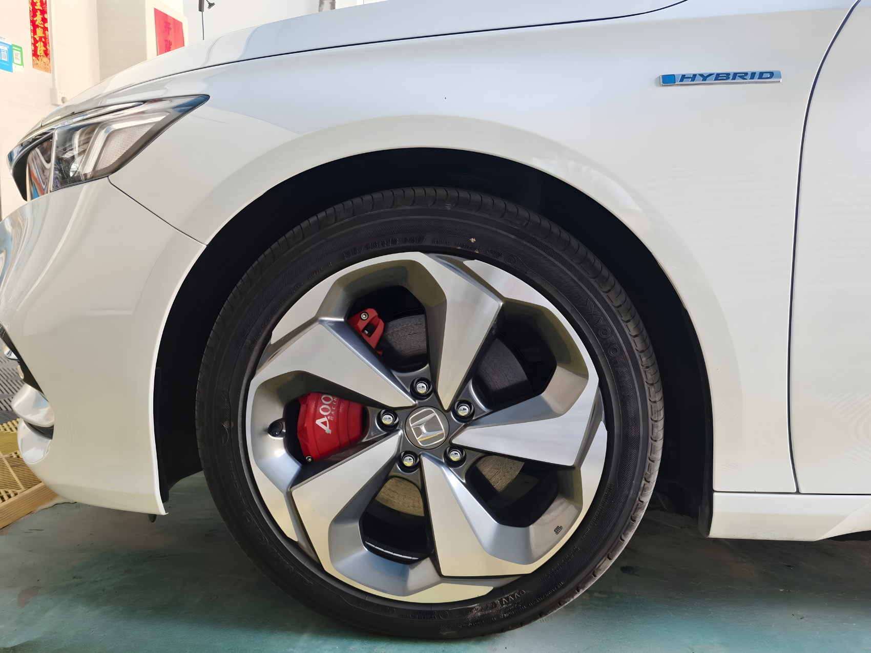 AOOA Aluminum Brake Caliper Cover on Honda