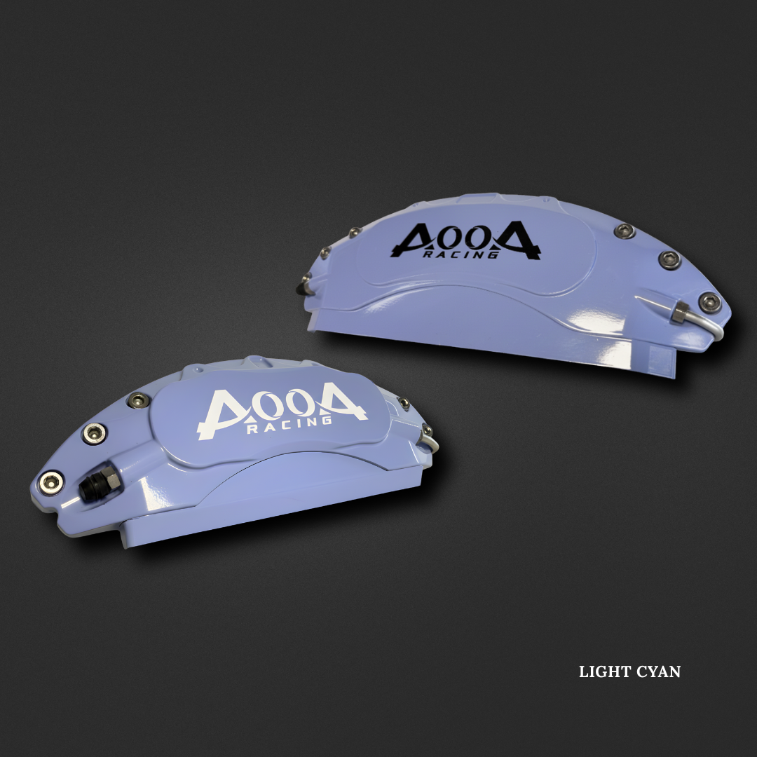 AOOA Aluminum Alloy Brake Caliper Cover Light Cyan