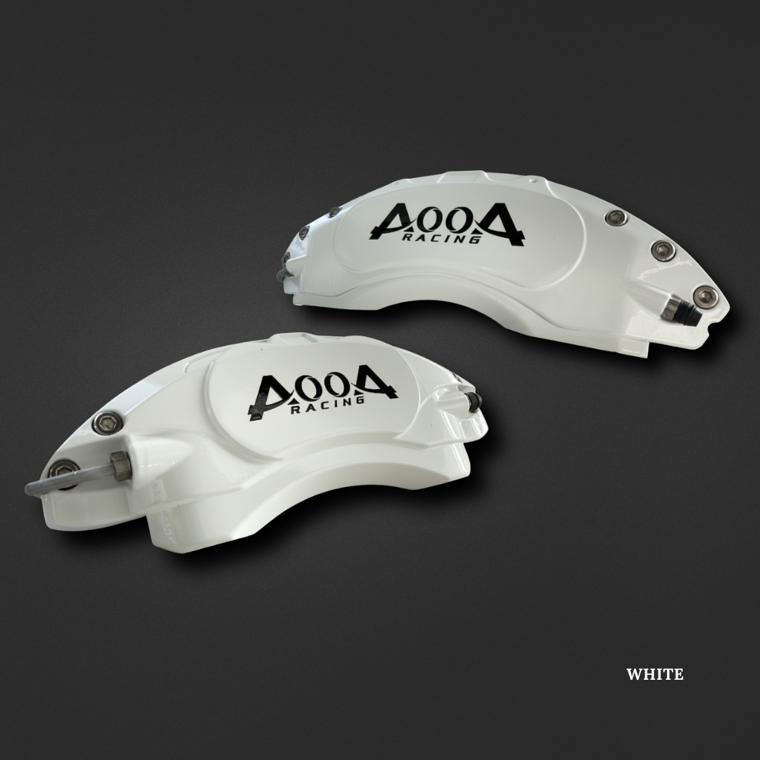 AOOA Aluminum Alloy Brake Caliper Cover White